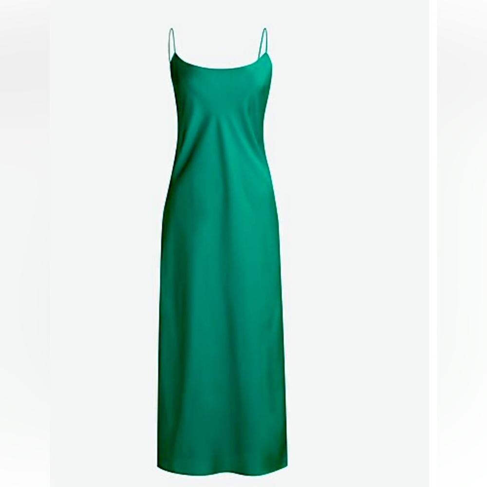 NWT J Crew Gwyneth charmeuse slip dress